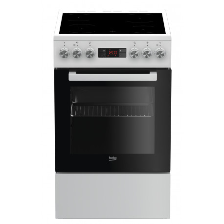 Klaaskeraamiline elektripliit Beko FSM 57300 GW, 50 cm