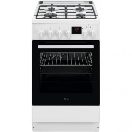 Gaasipliit AEG CKB56480BW elektriahjuga, 50 cm