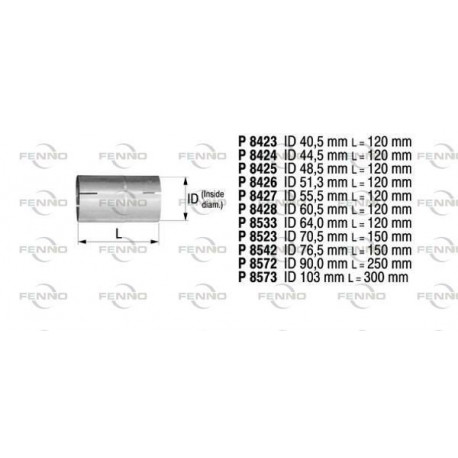 Jätkumuhv sisediam 60mm
