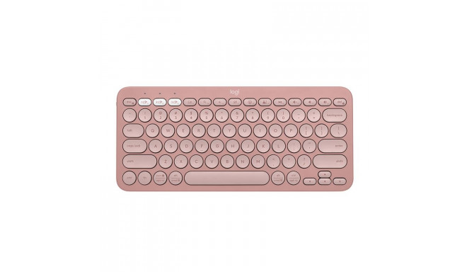 Klaviatuur Logitech Pebble Keyboard 2 US (W), roosa