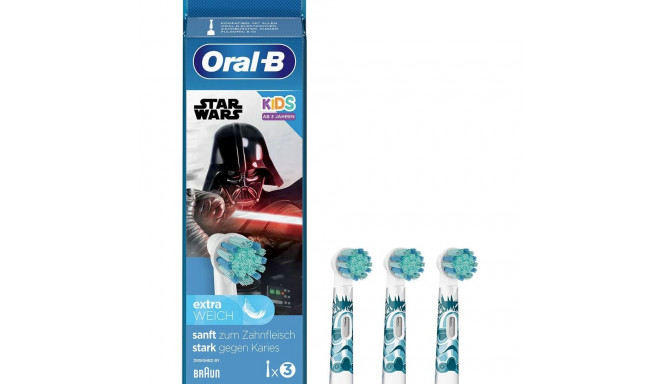 Replacement Head Oral-B Stages Power Star Wars 3 Units