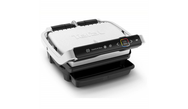 Tefal Optigrill Elite GC750D30 (Traditional with plate; 2000W; silver color)