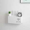 AG986 UCHWYT PÓŁKA NA ROUTER WIFI BIAŁY