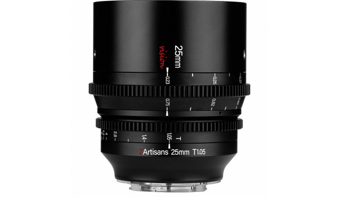 7Artisans Vision 25mm T1.05 Canon EOS-R