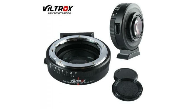 Viltrox NF-M43 X Speed Booster Adapter Nikon F do M4/3