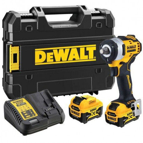 DEWALT. IMPACT WRENCH 1/2" 12V DCF901P2 340Nm 2x5.0Ah