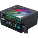 AZZA PSAZ-650W ARGB 650W, PC power supply (black, 2x PCIe)