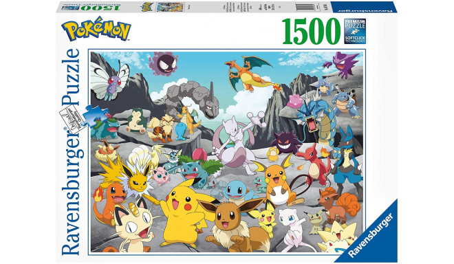 Ravensburger Puzzle Pokemon Classics 1500 - 16784