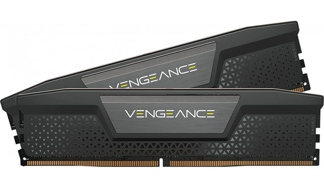 Corsair DDR5 - 32GB - 6000 - CL - 40 - Dual Kit, memory (black, CMK32GX5M2B6000C40, Vengeance)