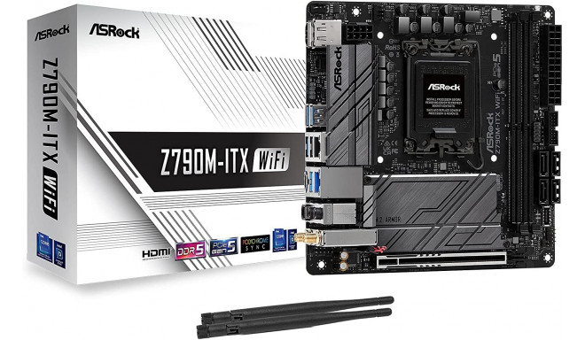 ASRock Z790M-ITX/WIFI, Motherboard - Socket 1700
