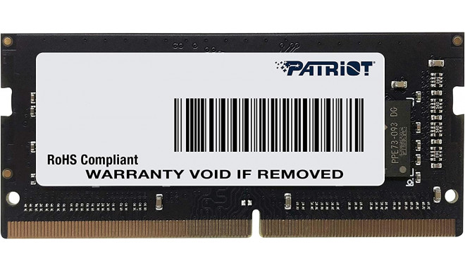 Patriot DDR4 16GB - 3200 - CL - 22 - Single-Kit - SO-DIMM - PSD416G32002S, Signature Line, PSD416G32