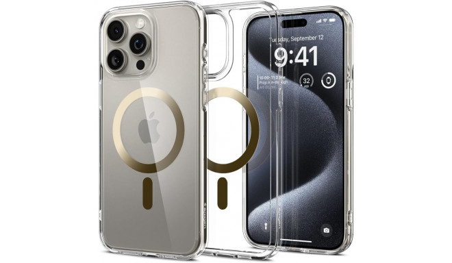 Spigen Ultra Hybrid Magsafe case for iPhone 15 Pro 6,1" gold