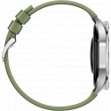 Huawei Watch GT 4 46mm, hõbedane/roheline