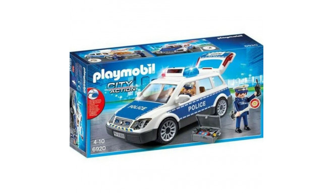 Car with Light and Sound City Action Police Playmobil Squad Car with Lights and Sound