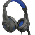 Gaming Headset with Microphone Trust 23250 Blue Black Black/Blue