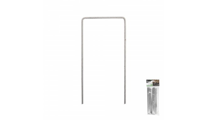 Galvanized metal pin in the shape of "U" width 7cm / height 20cm