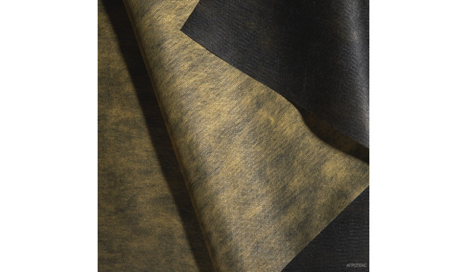 Yellow and black non-woven 80g/m², 3 x 10m