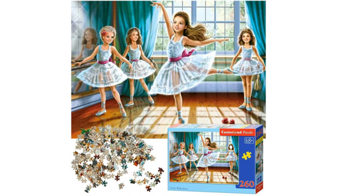 CASTORLAND Puzzle 260 tükki Little Ballerinas - Balleriinid 8+