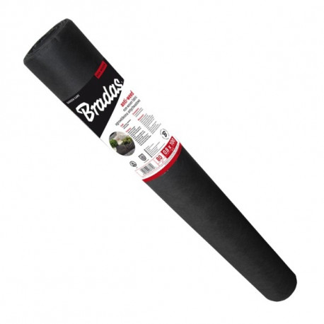 Anti-weed non-woven 80g/m² black, 1,6m x 100m
