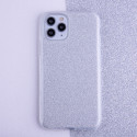 TelForceOne kaitseümbris Glitter 3in1 iPhone 13 6,1", hõbedane