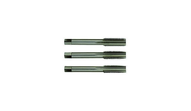 Hand Taps M4, set of 3 HSS DIN352  bright, uncoated. T Line