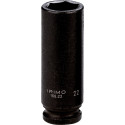 Hexagon deep impact socket 16mm 1/2" Irimo blister