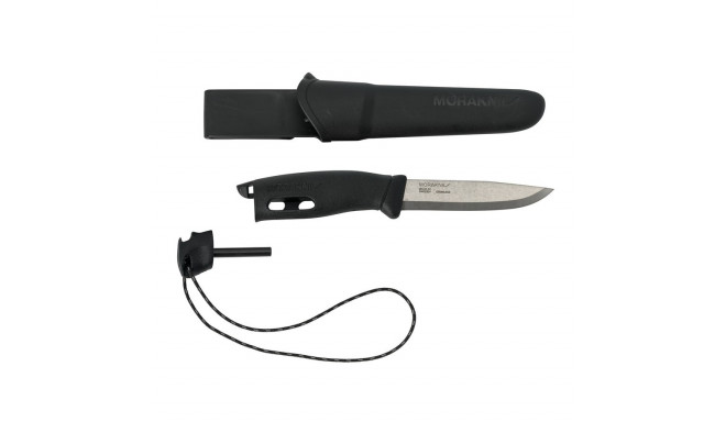 Outdoor sports knife Companion spark (S), 104mm, black, with fire starter