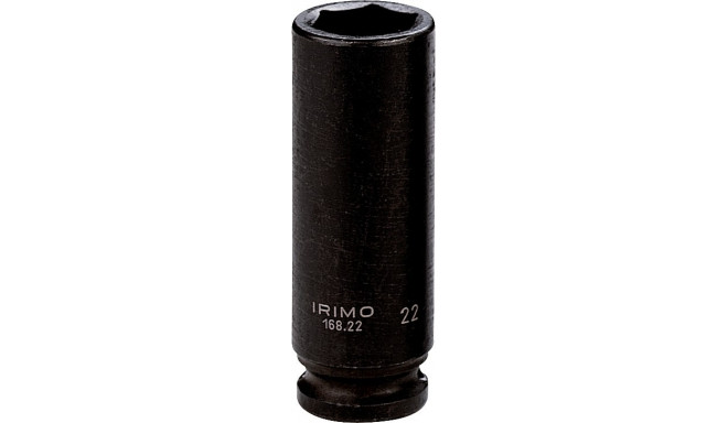 Hexagon deep impact socket 19mm 1/2" Irimo blister