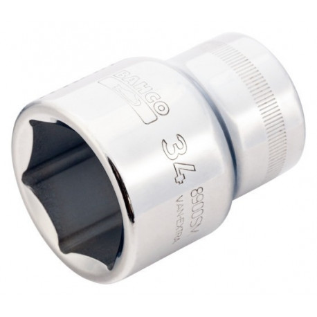 Kuuskant padrunvõti 8900SM 34mm 3/4"