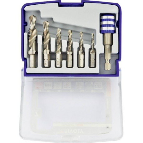 Keermestuskomplekt FTH, M3-M10 kombikeermepuuridega "Half-Box" 7 osa