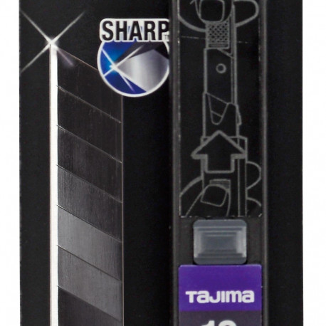 Tajima DORA Razar Black Blades 18mm, Box with 10 blades
