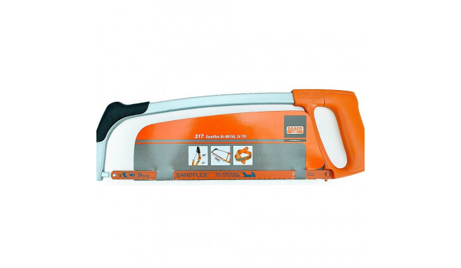 Hand hacksaw frame 317 + 3 blades free