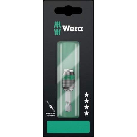 Wera 889/4/1 K Rapidaptor 1/4" otsaku hoidja 50mm