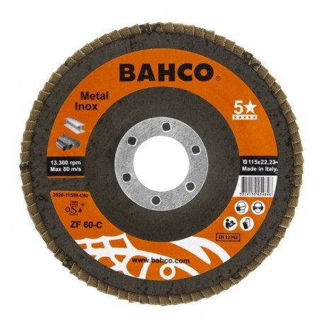 Flap disc INOX+Fe P80 125x22.23 mm