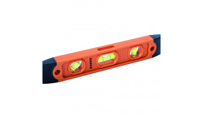 Plastic torpedo level 225mm with magnet