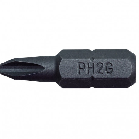 Bits for drywall screws 59S PH2G 25mm 3 pcs blister