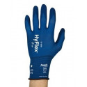 Safety gloves Ansell HyFlex 11-818, thin nylon, spandex, foam nitrile palm dipped, retail pack, size