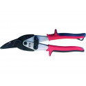 Tin snip with lever action, left cut 250mm HRC 60-62