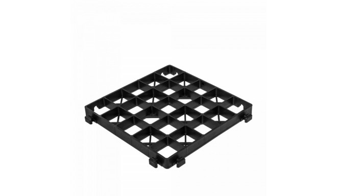 Садовая решетка OPTIMAL GRID черная, высота 30 мм / 333x333 мм