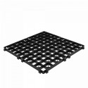 Садовая решетка OPTIMAL GRID черная, высота 30 мм / 333x333 мм