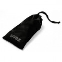 Uvex glasses bag micro fiber small, black