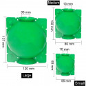 Juurdumise pall PP Size M 80mm - oksa ava 13mm, 1tk