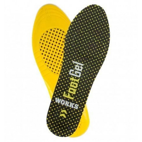 Insoles Footgel Works, orange scent, size 43-47