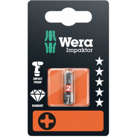 Wera 851/1 Impaktor otsak PH 2 x 25mm