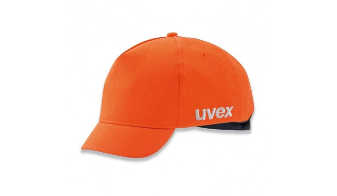 U-cap hi-viz orange 55-59 short brim