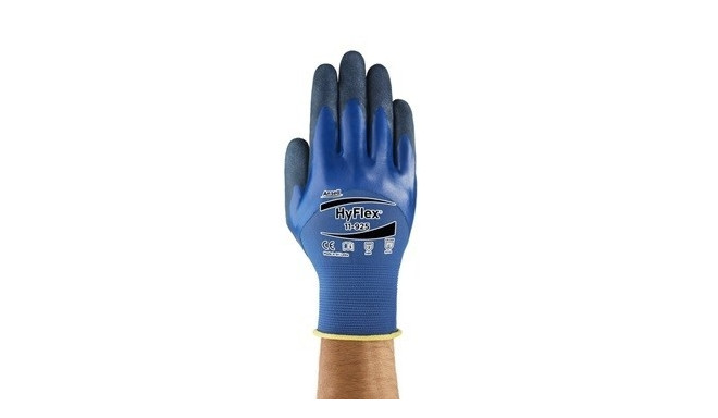 Safety gloves Ansell HyFlex® 11-925, size 9. Retail pack