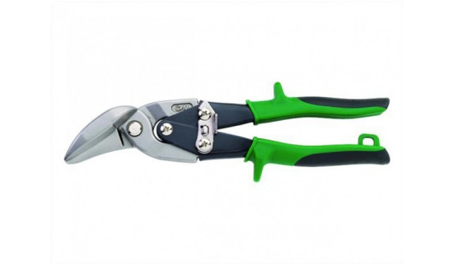 Offset cutting snips, right, 240 mm