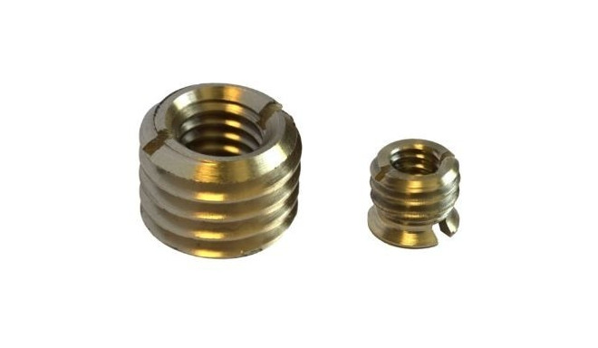 Thread adaptors 3/8-5/8" and 1/4-3/8"