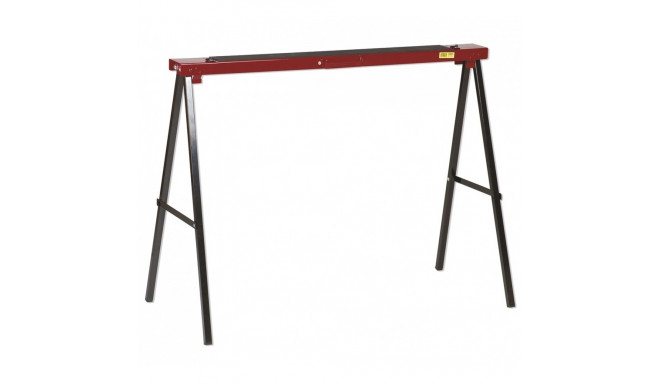 Folding saw table with non-slip work surface, max 150kg