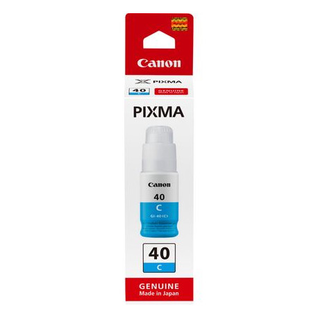 Canon GI-40 C (3400C001) Ink Refill Bottle, Cyan